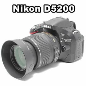 ニコン(Nikon)の❣届いてすぐ撮影OK❣Nikon D5200❣バリアングル回転液晶❣スマホ転送❣(デジタル一眼)
