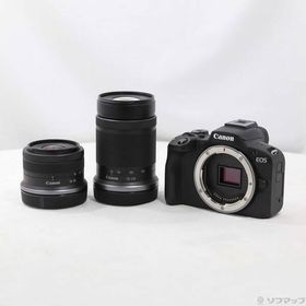 〔中古〕Canon(キヤノン) EOS R50 ダブルズームキット ブラック〔258-ud〕