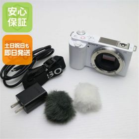 ソニー(SONY)の新品同様 VLOGCAM ZV-E10 ボディ ホワイト M444(ミラーレス一眼)
