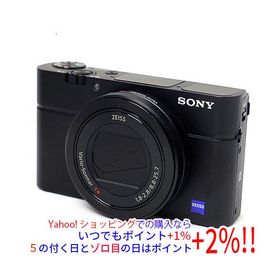 【ブラックフライデー！ポイント３倍！11/25-11/30！】【中古】SONY製 Cyber-shot DSC-RX100M3 ブラック 2010万画素 訳あり [管理:1050026608]
