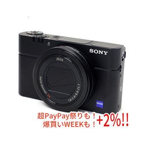 【ブラックフライデーセール期間中はさらに+２％！11/30まで！】【中古】SONY製 Cyber-shot DSC-RX100M3 ブラック 2010万画素 訳あり