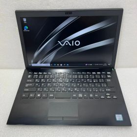 【中古】超軽量 高速起動フルHD SONY VAIO VJPG11C11N 13.3型 Core i5-7200U 2.5GHz 4GB SSD128GB Win10 Webカメラ 無線LAN内蔵 Bluetooth HDMI VGA【レビュー記入で保証期間を3ヶ月に延長します。必ず商品到着後1ヶ月保証の期間中にレビューをお願いします】
