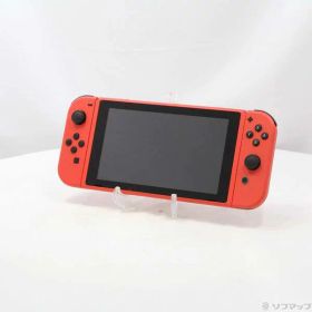 【中古】Nintendo(任天堂) Nintendo Switch マリオレッド×ブルー セット 【344-ud】