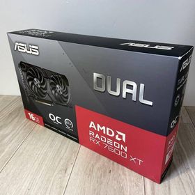 【AJ】ASUS DUAL-RX7600XT-O16G AMD ビデオカード(PC周辺機器)
