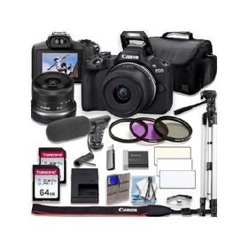【平行輸入品】Canon EOS R50 4K Video Recording Mirrorless Camera with 18-45mm +