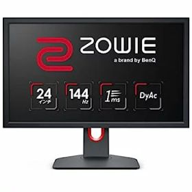 【中古】（非常に良い）BenQ ZOWIE XL2411K ゲーミングモニター (24インチ/Full HD/TN/144Hz/1ms/DyAc/小さめ台座/OSDメニュー/指一本で高さ調整)