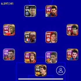 ウイイレのデータです。| ウイイレアプリ(ウイニングイレブン2022)のアカウントデータ、RMTの販売・買取一覧