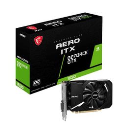 MSI GeForce GTX 1630 AERO ITX 4G OC グラフィックスボード VD8158 ブラック