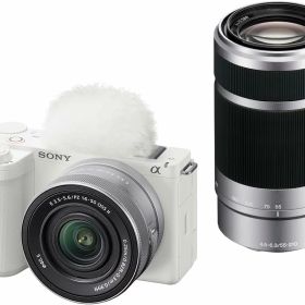 【中古】SONY ソニー VLOGCAM ZV-E10 II ダブルズームレンズキット ホワイト [ZV-E10M2X W]