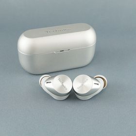 パナソニック(Panasonic)のPanasonic Technics EAH-AZ60M2 完全ワイヤレスイヤホン USED美品 ノイズキャンセリング 外音取込 マイク 高音質 シルバー 完動品 V1613(ヘッドフォン/イヤフォン)