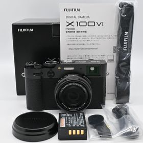 ★極上品★FUJIFILM X100VI ブラック 多言語モデル(コンパクトデジタルカメラ)