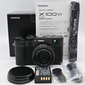 ★極上品★FUJIFILM X100VI ブラック ショット数 1902回 多言語モデル