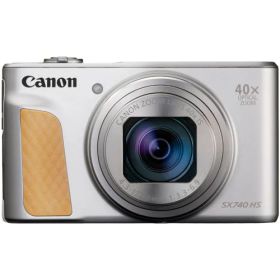 【新品・送料無料】Canon キャノン PowerShot SX740 HS シルバー コンパクトデジタルカメラ 光学40倍ズーム 4K動画 Wi-Fi対応 4549292119060