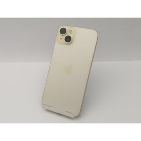 【中古】Apple 国内版 【SIMフリー】 iPhone 15 Plus 512GB イエロー MU0V3J/A【三宮センター】保証期間１ヶ月【ランクB】