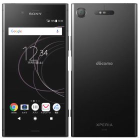【中古】Cランク 【傷や汚れあり】SIMロック解除済み 元docomo SONY Xperia XZ1 SO-01K ブラック ネットワーク利用制限〇(白ロム) 送料無料