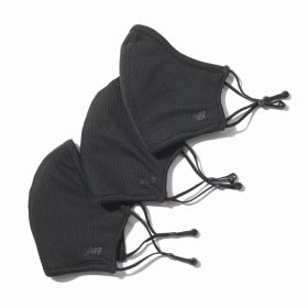 最大10％OFFクーポン 【12/18〜12/26】 ニューバランス 洗える マスク EVERYDAY FACEMAKS 3PK LAO13 098 BK（3枚入り）: ブラック New Balance 2303_ms