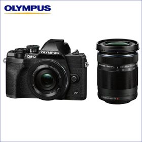 オリンパス(OLYMPUS) ミラーレス一眼 OM-D E-M10 MarkIV EZダブルズームキット ブラック