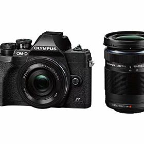 OLYMPUS ミラーレス一眼カメラ OM-D E-M10 MarkIV EZダブルズームキット ブラック