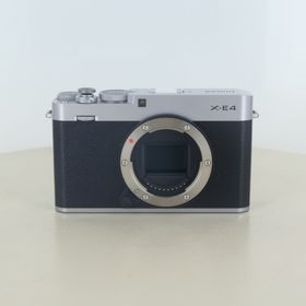 フジフイルム(富士フイルム)の【中古】(フジフイルム) FUJIFILM X-E4 ボディ シルバー(コンパクトデジタルカメラ)