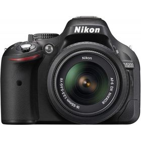 ニコン Nikon D5200 レンズキット ブラック D5200LKBK <プレゼント包装承ります>
