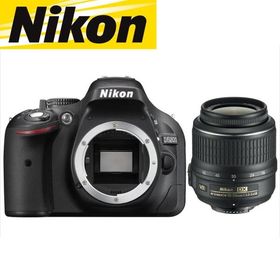 ニコン Nikon D5200 AF-S 18-55mm VR 標準 レンズセット 手振れ補正 デジタル一眼レフ カメラ 中古