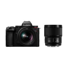 [新品]Panasonic パナソニック LUMIX S5II 標準ズームレンズ・単焦点レンズキット (DC-S5M2W) ミラーレス一眼カメラ ダブルレンズキット（キャンペーン対象商品）
