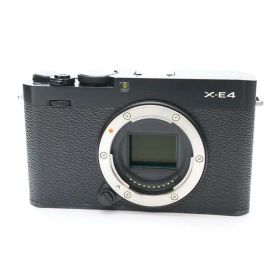 【中古】 《並品》 FUJIFILM X-E4 ボディ ブラック 【センサークリーニング/各部点検済】 [ デジタルカメラ ]