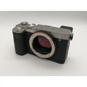【中古】SONY α7C ズームレンズキット ILCE-7CL シルバー【大阪本店】保証期間1ヶ月【ランクA】