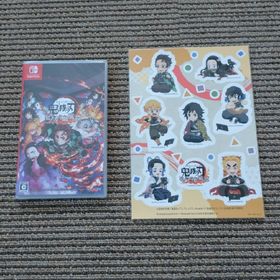 ニンテンドースイッチ(Nintendo Switch)の鬼滅の刃 ヒノカミ血風譚 シール付き スイッチ switch 新品(家庭用ゲームソフト)