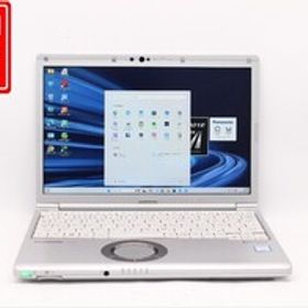 中古 フルHD 12.1型 Panasonic Let's note CF-SV7RFCVS Windows11 八世代 i5-8350U 8GB 256GB-SSD カメラ LTE 無線 Office付 管:1824j