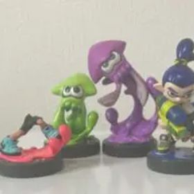 スプラトゥーン amiibo ジャンク 4個セット まとめ売り