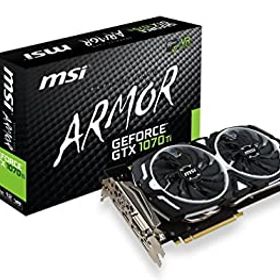 【中古】 MSI GeForce GTX 1070 Ti ARMOR 8G グラフィックスボード VD6491