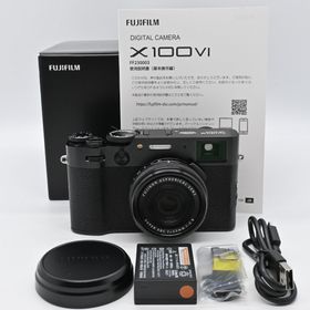 ★極上品★FUJIFILM X100VI ブラック ショット数 1448回(コンパクトデジタルカメラ)