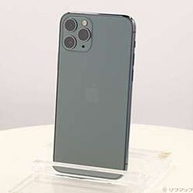 〔中古品〕 iPhone11 Pro 256GB ミッドナイトグリーン MWCC2J／A SIMフリー ［5.8インチ有機EL／Apple A13］〔中古品〕 iPhone11 Pro 256GB ミッドナイトグリーン MWCC2J／A SIMフリー ［5.8インチ有機EL／Apple A13］