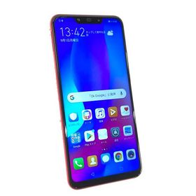 中古 HUAWEI nova3 128GB レッド SIMフリー ※SIMトレイ無し