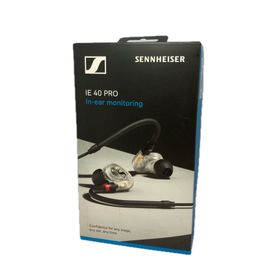 【未開封】SENNHEISER IE 40 PRO カナル型イヤホン CLEAR(ヘッドフォン/イヤフォン)