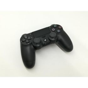 【中古】SONY ワイヤレスコントローラー(DUALSHOCK 4) CUH-ZCT2J [ジェット・ブラック]【札幌】保証期間１週間【ランクB】