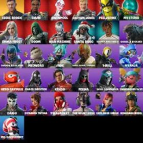 [pc] 31 スキン |エディ・ブロック |首里 |グウェンプール |キャプテン・ジョーンズ |ピールヴァリン |ミステリオ |エマ・フロスト |ドゥーム |ウォーマシン |サンタドッグ |900 VBの