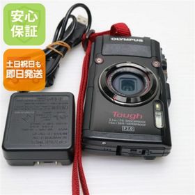 オリンパス(OLYMPUS)の良品中古 TG-3 ブラック M555(コンパクトデジタルカメラ)