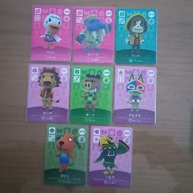 ニンテンドウ(任天堂)の【匿名配送】どうぶつの森★amiiboカード★第3弾★8枚セット(その他)