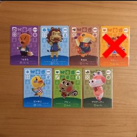 ニンテンドウ(任天堂)の【匿名配送】どうぶつの森★amiiboカード★第4弾★6枚セット(その他)