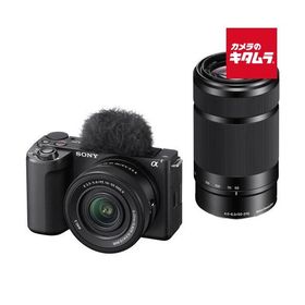 ソニー VLOGCAM ZV-E10 II ダブルズームレンズキット ブラック [ZV-E10M2X B]
