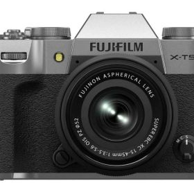 【中古】Fujifilm X-T50 ミラーレス一眼カメラ XC15-45mmF3.5-5.6 OIS PZ レンズキット - シルバー