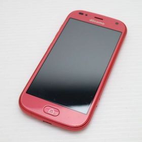 フジツウ(富士通)の新品同様 F-42A らくらくスマートフォン ピンク M555(スマートフォン本体)
