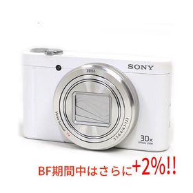 【ブラックフライデーセール期間中はさらに+２％！11/30まで！】【中古】SONY製 Cyber-shot DSC-WX500 ホワイト/1820万画素