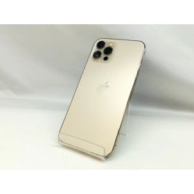 【中古】Apple SoftBank 【SIMロック解除済み】 iPhone 12 Pro 512GB ゴールド MGMH3J/A【札幌】保証期間1週間【ランクC】