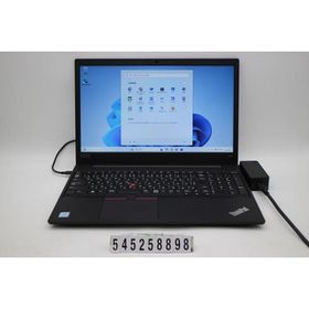 ノートパソコン Lenovo ThinkPad E590 Core i5 8265U 1.6GHz/8GB/256GB(SSD)/15.6W/FWXGA(1366x768)/Win11 パームレスト割れあり