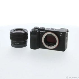 【中古】SONY(ソニー) α7C II ズームレンズキット ブラック ILCE-7CM2L 【344-ud】