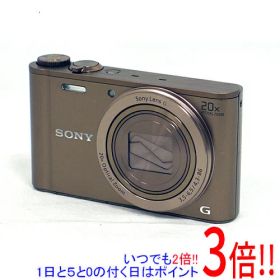 【いつでも2倍！1日と5.0のつく日、18日は3倍！】【中古】SONY製 Cyber-shot DSC-WX300 ブラウン/1820万画素 訳あり