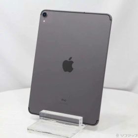 【中古】Apple(アップル) iPad Pro 11インチ 64GB スペースグレイ MU0M2J／A auロック解除SIMフリー 【305-ud】